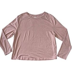 Girlfriend Collective‎ Long Sleeve T-Shirt Organic Cotton Blend Size XXL